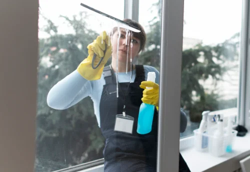 Nettoyage de vitres intérieures et extérieures à Saint-Morel